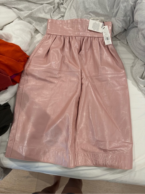 Marc Jacobs Dresses & Skirts - Marc Jacobs Pink High-Waist leather skirt